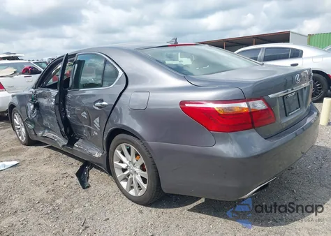 2012 Lexus Ls 460 из США, поврежденный, VIN JTHCL5EF5C5013492